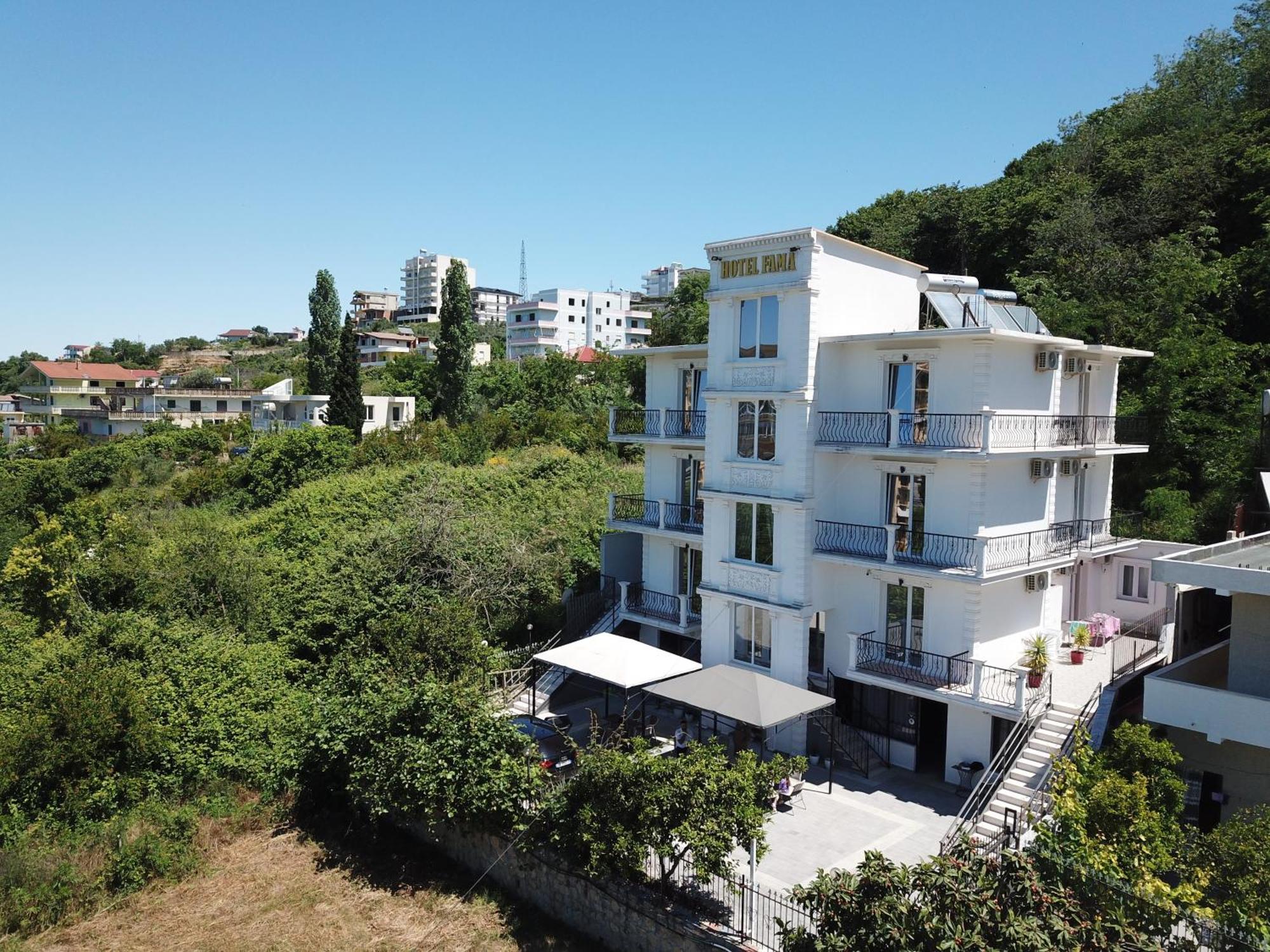 Hotel Fama Shkallnur Bagian luar foto